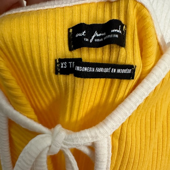 Urban Outfitters Yellow Body Suit - Picture 3 of 3
